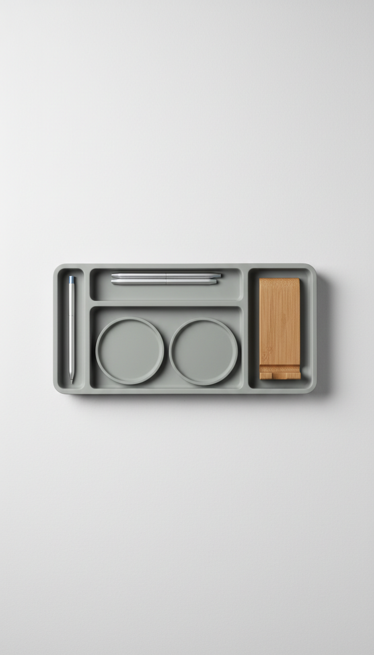 Sage Gray Smart Organizer Tray